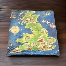 LitJoy Crate Harry Potter Fantasy Flannel Map Design Blanket Throw 40x40 picture