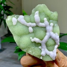 304G Natural Fluorite Green-white dual color crystal mineral Specimen,Zhejiang picture