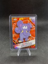 2026 Topps Chrome Sapphire VeeFriends Empathy Elephant Orange #/25 picture