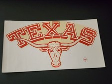 Vintage Univeristy of Texas Longhorns Decal 4.5