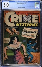 Crime Mysteries 11 CGC 3.0 Speed Adventure Stories v3 #6 Cover Homage 1954 picture