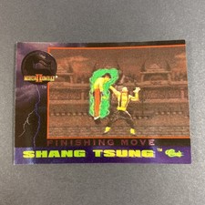 Mortal Kombat II Finishing Move Shang Tsung FM22 Vintage Classic 1994 Holo Card picture