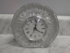 Studio Nova Crystal Clock - Glass, Radial, Desk Table, Quartz Movement, Germany picture