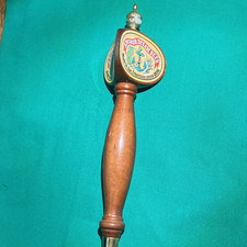 Anchor Steam Beer Tap Handle Knob Wooden Draft Breweriana Bar Pub picture