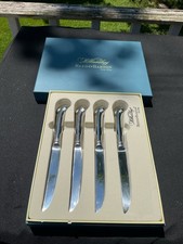 Williamsburg REED & BARTON Royal Shell Steak Knife’s 4  picture