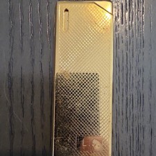 Vintage Colibri Lighter Japan Goldtone Stamped L.S. picture