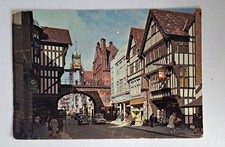 EASTGATE CHESTER  Posted - POSTCARD Street View picture