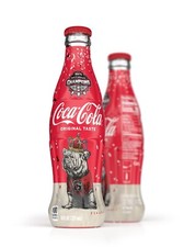 Georgia Bulldogs 2021 UGA National Championship Coca-Cola Glass Single Bottle picture