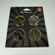 Walt Disney World exclusive Theme Park Icons - 4 Coin Set picture