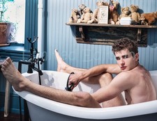Handsome Male Nude Physique Gay Men Limited Edition Photo 8.5x11 1.21 picture