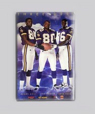 Minnesota Vikings Randy Moss Cris Carter Three Deep 2