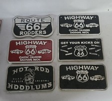 Vintage Cast Aluminum Car Club Plaque picture