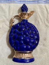 Vintage 1963 James Jim Beam Royal Blue & Gold Decanter Regal China Empty picture