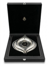 Islamic Kaaba Hajr e Aswad Inspired Wall Art Metal Decor Muslim-Small Size 27 CM picture
