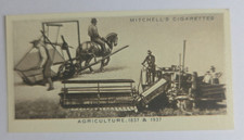 1937 Mitchell's Cigarettes WONDERFUL CENTURY 1837-1937 #40 Agriculture picture