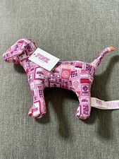 NWT VS PINK FRIDAY LOGO MINI DOG PINK PATCHWORK *LIMITED EDITION picture