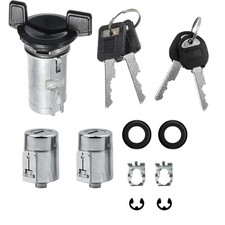 Ignition & Door Lock Cylinder Set with Keys for Chevy GMC C1500 K1500 1988-1994 picture