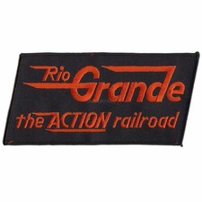 Patch- Denver & Rio Grande (the Action Road)  (DRGW) # 12358 -NEW -Free Shipping picture