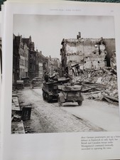 El17 Ephemera ww2 Reprint Picture the Fall Of emmerich  picture