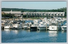 The Inn at Baron's Cove Boat Dock Sag Harbor NY New York Hamptons Postcard 2000s picture