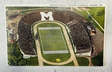 Memorial Stadium University of Missouri Columbia MO c1920 Postcard Football picture