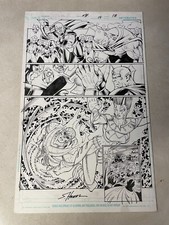 REBELS #15 comic art INCREDIBLE HALF SPLASH EXECUTION  2010 DESPERO STARRO picture
