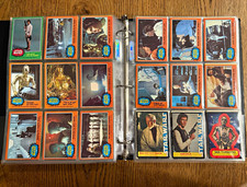 340 Star Wars Card & Sticker Lot (1977-80 Topps/LucasFilm)  Vintage Binder picture