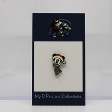 C2 Disney Parks Pin Tiny Kingdom Series 1 Mickey Mouse Christmas Scarf Hat picture