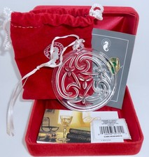 2003 WATERFORD SOCIETY Celtic Aidan's Knot Christmas Ornament 3rd Edition  H71 picture