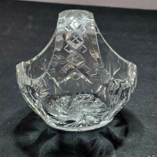 Cut Crystal Basket 4