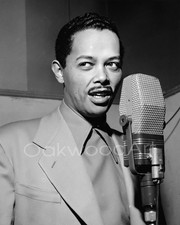 1947 BILLY ECKSTINE, Jazz Singer, Big Bandleader, Vintage Photo Reprint picture