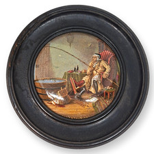 Antique Prattware pot lids The enthusiast picture