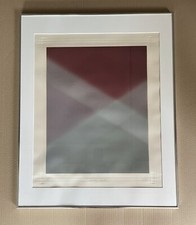 1977 Barry Nelson Lithograph Print Pencil Signed & Numbered Mulberry Smoke 6/60 picture