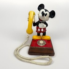 VTG 1976 Mickey Mouse Landline Rotary Dial Telephone 15