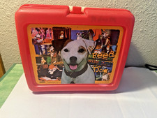 1996 Wishbone “ Feed Wishbone The Dog” Plastic Lunchbox By Thermos  picture