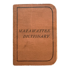 1907 Mazawattee Dictionary Pocket Miniature Antique Tea Advertising Promo Book picture
