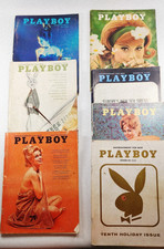 Playboy Magazine Vintage Collection  7 Issues of year 1963 picture