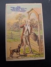 Poughkeepsie NY Victorian Trade Card picture