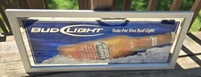 Framed Vintage Bud Light 