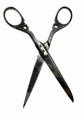 Vintage Antique W.M. Morley & Sons Sewing Scissors - Germany Decorative Handles picture