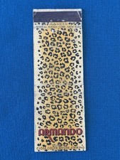 Armando Leopard Print Patterned Art VTG Matchbook Cover Lt#1250 picture