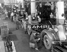 1936 PACKARD Assembly Line 8.5x11 Photo (234-S) picture