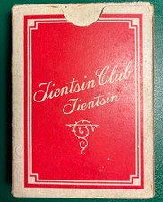 Scarce Tientsin Club Playing Cards Tianjin China 52 + Joker Original Box H1904 picture