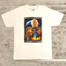 MINT NWOT Vintage 1998 Discovery 7 John Glenn Commemorative NASA TShirt PLZ READ picture