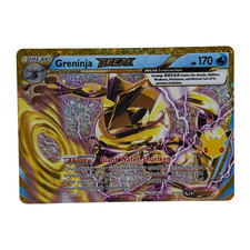 Pokemon TCG: 30th Anniversary Greninja Break 41/122 Full Art Rare Holo NM picture