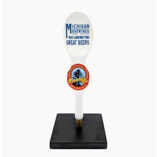 Vintage Michigan Brewing Co Majestic Brown Ale Beer Tap Handle Webberville MI picture