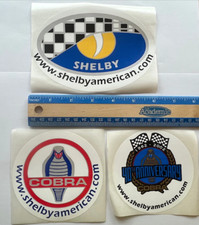 Shelby American 40th Decal Set - New Shelby N.O.S. - 23 Years Old  Rare Find  picture