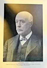 1904 Vintage Magazine Illustration Alexander Agassiz Harvard University picture