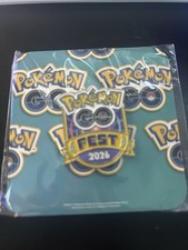SEALED Pokemon Go Fest 2026 Pin picture