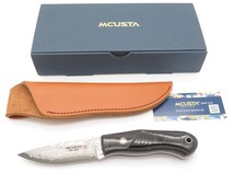 Mcusta Mike Irie Sport 100 Seki Japan Micarta Damascus Fixed Blade Hunting Knife picture